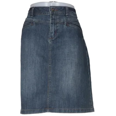 Jeanskjol (Blå) från Honey B Blue Bomull, Elastan, Polyester