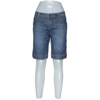 Denim shorts (Blauw) van EDC by ESPRIT Katoen, Polyester