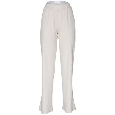 Pantalon patte d'éléphant (Beige) de Young Poets Society Élasthane, Polyester, Viscose