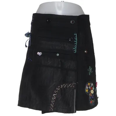 Jupe (Noir, Multicolore) de Desigual Polyester
