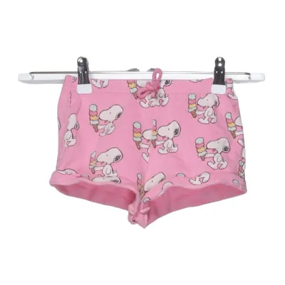 Mjukisshorts (Rosa, Vit, Flerfärgad) från Zara x Peanuts Bomull