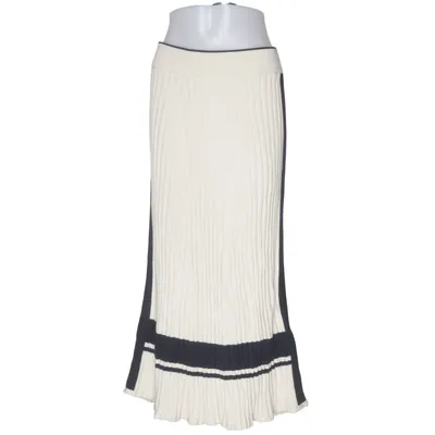 Maxi skirt (Beige, Blue) from GANT Cotton, Polyamide, Viscose, Wool