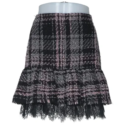Jupe (Noir, Rose) de Zara Basic Collection Acrylique, Polyester, Viscose