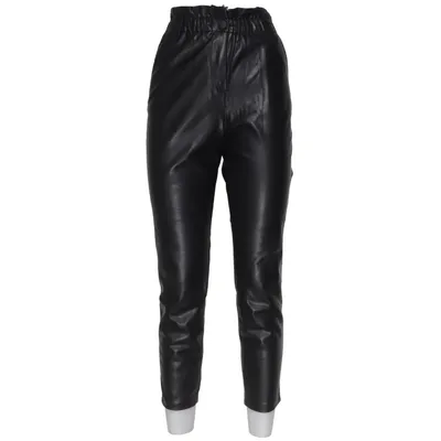 Pants (Black) from FB Sister Polyester, Polyurethane