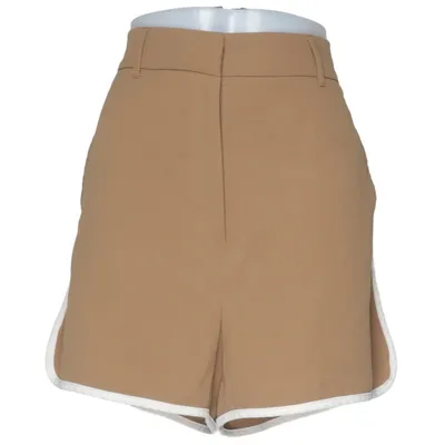 Korte broek (Bruin, Oranje, Wit) van Hering Katoen, Polyester
