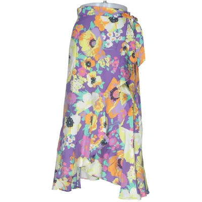 Jupe portefeuille (Violet, Multicolore) de Aya-s Viscose