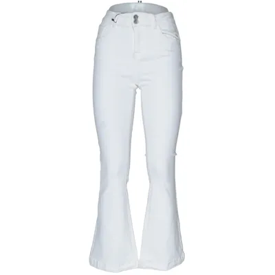 Jeans (Hvid) fra Stajl Bomuld, Elastan