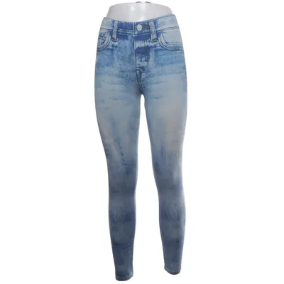 Treggings (Blå, Flerfärgad) från Pola Elastan, Polyester