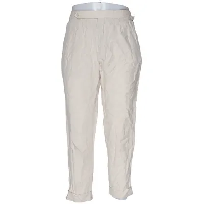 Pants (Beige) from TESSUTI DI SONDRIO Linen