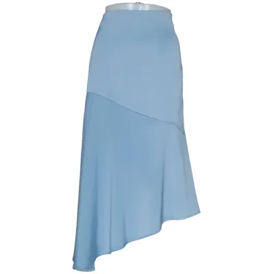 Maxi nederdel (Blå) fra Lindex Elastan, Polyester