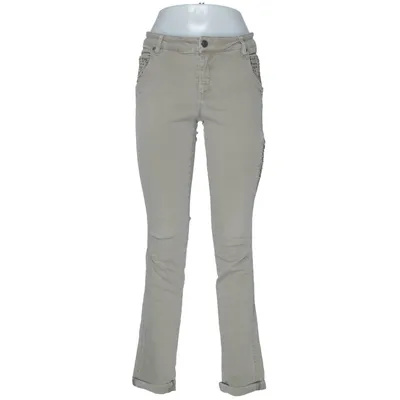 Jeans (Green) from Oui Cotton, Elastane, Viscose