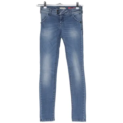 Jeans (Blå) fra Met Bomuld, Elastan, Polyester