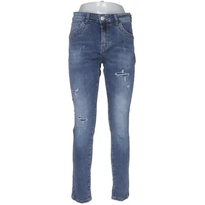 Jeans (Blå) från Marta du Chateau Bomull, Elastan, Polyester, Viskos