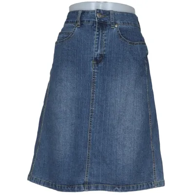 Jupe en jean (Bleu) de Jonna B Coton, Élasthane, Polyester
