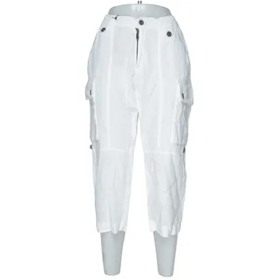 Cargo pants (White) from Olars Ulla Linen