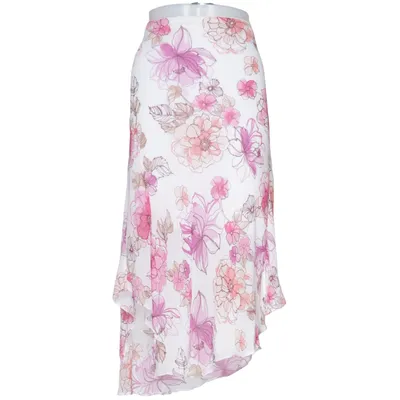 Jupe longue (Blanc, Rose, Violet) de Cappuccini Polyester