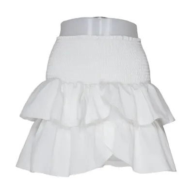 Nederdel (Hvid) fra Neo Noir Elastan, Polyester