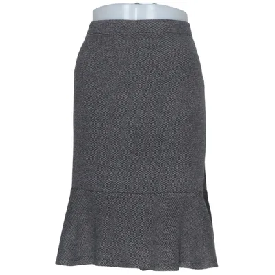 Nederdel (Sort, Hvid) fra Geena Polyester, Viscose