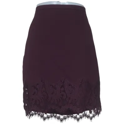 Skirt (Purple) from Zero Elastane, Polyamide, Polyester, Viscose