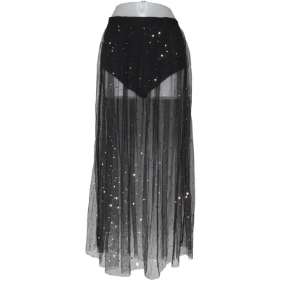 Tyllkjol (Svart, Guldfärgad) från Shein Polyester