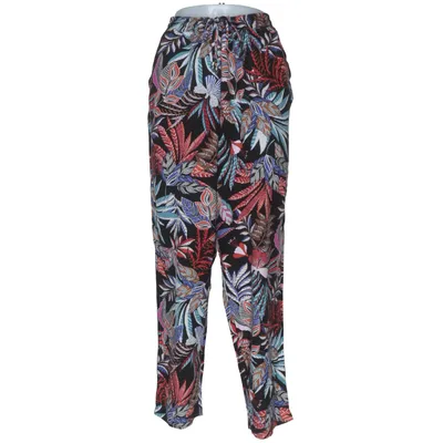 Broek (Zwart, Meerkleurig) van Canda Premium Viscose
