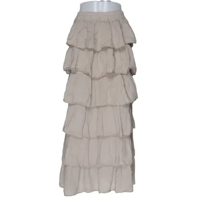 Maxi nederdel (Beige) fra Marta Bomuld, Viscose