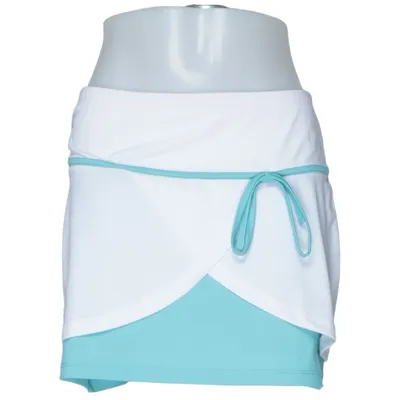 Jupe de sport (Blanc, Turquoise) de Sergio Tacchini