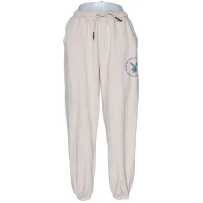 Pantalon de survêtement (Beige) de Playboy x Missguided Coton, Polyester