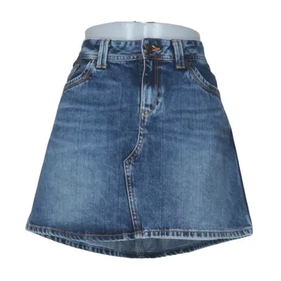 Jupe en jean (Bleu) de Cross Jeans Coton