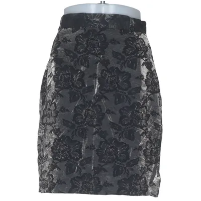 Skirt (Black, Gray) from Michele Boyard Polyamide, Viscose