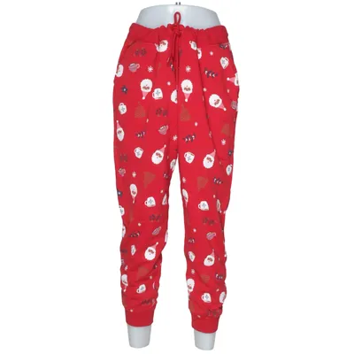 Joggingbroek (Rood, Meerkleurig) van Esmara Katoen, Polyester