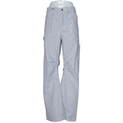 Chinos (Blå, Hvid) fra Lioness Bomuld, Polyester