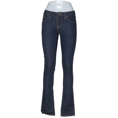 Spijkerbroek (Blauw) van Nudie Jeans Katoen, Elastaan