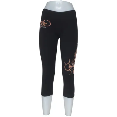 Leggings (Black) from Ed Hardy Cotton, Elastane