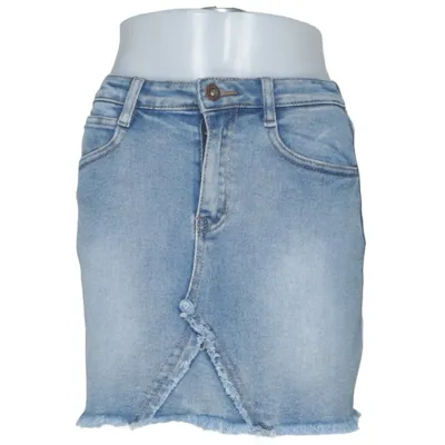 Jeanskjol (Blå) från Daysie Bomull, Elastan, Polyester