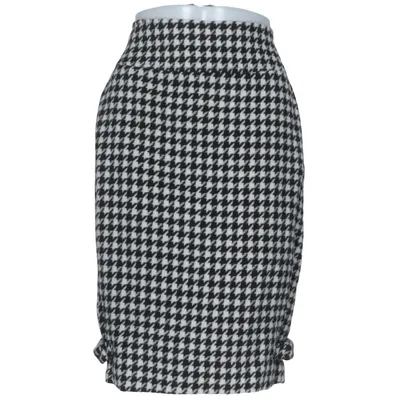 Kjol (Svart, Vit) från Hera Acetat, Elastan, Polyamid, Polyester, Ull