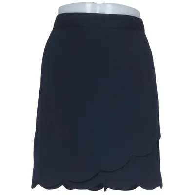 Skirt (Blue) from Oasis Elastane, Polyester, Viscose