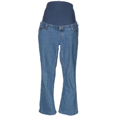 Maternity jeans (Blue) from H&M Mama Cotton, Elastane