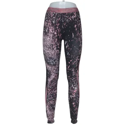 Træningsleggings (Sort, Pink, Flerfarvet) fra Skins Elastan, Polyamid