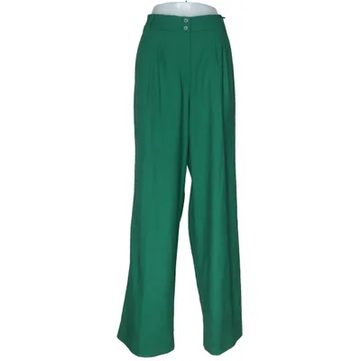 Palazzobukser (Grøn) fra Kerber Elastan, Polyester, Uld