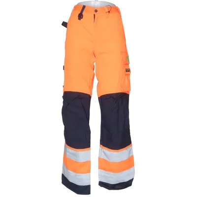 Pantalon de travail (Orange, Bleu, Argent) de Fristads Coton, Polyester