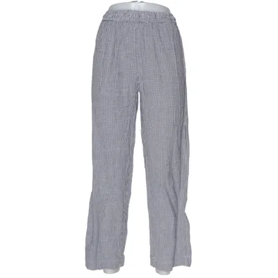 Pants (Black, White) from Mango Cotton