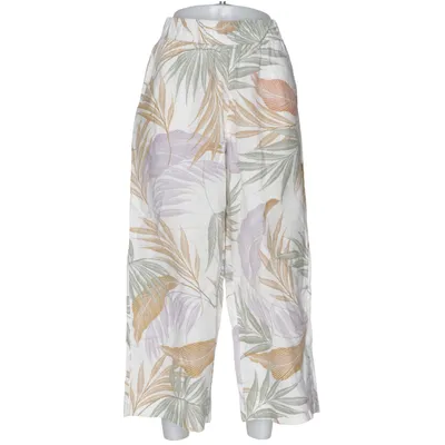 Palazzo pants (Multicolored, White) from Tahari Linen
