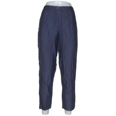 Pantalon (Bleu) de Fabindia Coton, Soie, Viscose