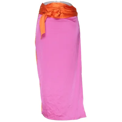 Jupe portefeuille (Rose, Orange) de Never Fully Dressed
