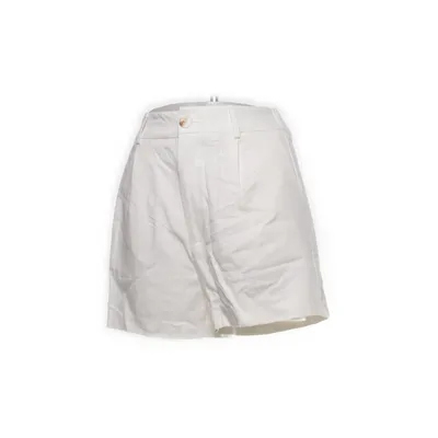 Shorts (White) from Stradivarius Linen, Viscose