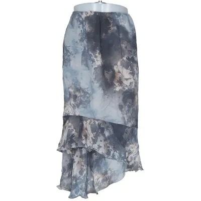 Skirt (Blue, Gray, Multicolored) from Your Face Viscose