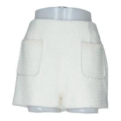 Short (Blanc) de Claudie Pierlot Acrylique, Coton, Polyester, Viscose, Laine