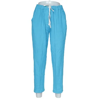 Pantalon (Bleu) de Hybrid Coton, Élasthane, Lin, Viscose