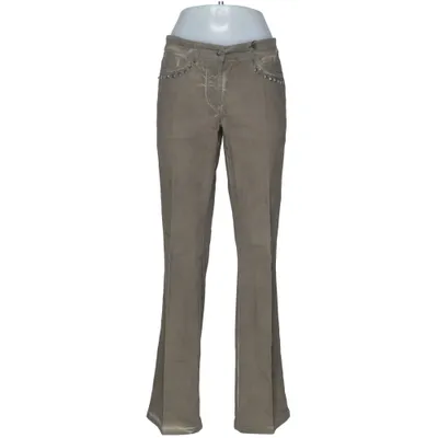 Chinos (Brown) from Airfield Cotton, Elastane